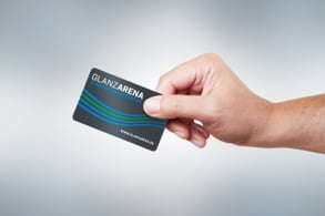 Geld sparen mit der GLANZARENA-Kundenkarte
