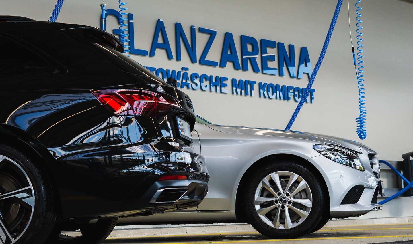 Indoor-Waschcenter GLANZARENA in Kempten